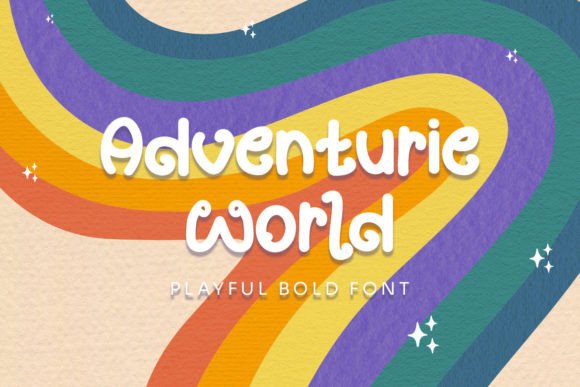 Adventurie World: A Playful Display Font That Builds Brand Joy
