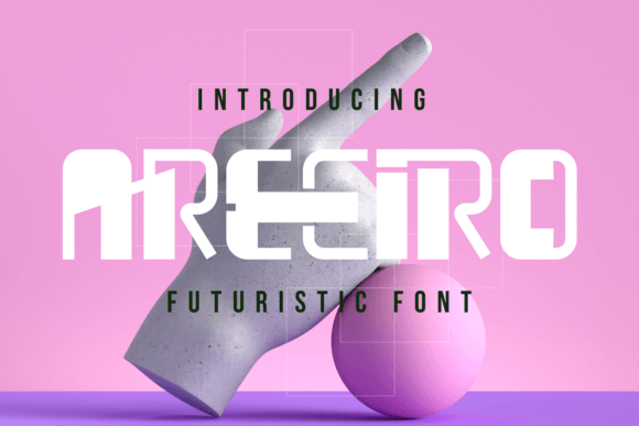 Areeiro: A Futuristic Display Font for Standout Branding