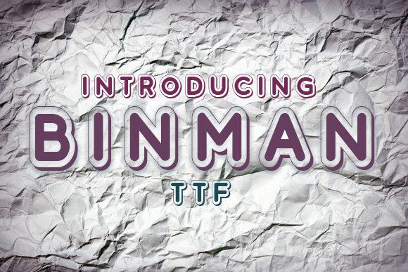 Binman: A Display Font That Elevates Digital Branding