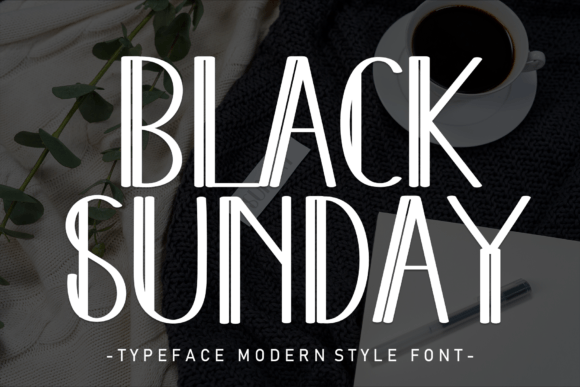 Black Sunday: A Friendly Handwritten Display Font for Small Businesses