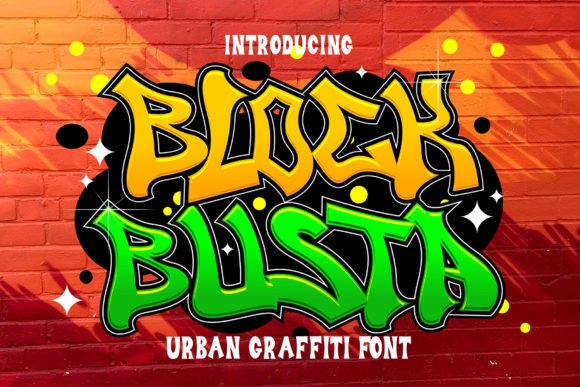 Block Busta: A Bold Display Font That Makes Your Brand Stand Out