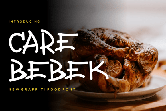 Care Bebek: A Display Font with Editorial Warmth