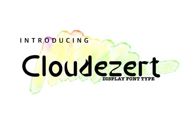 Cloudezert: A Display Typeface for Digital Clarity and Brand Confidence