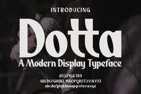Dotta: A Bold Display Typeface That Cuts Through the Feed