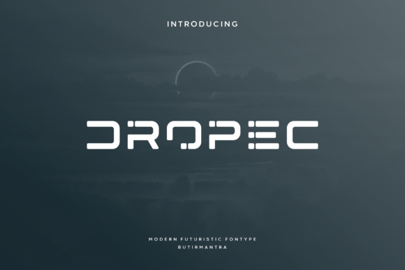 Dropec: A Display Font That Elevates Your Small Business Brand