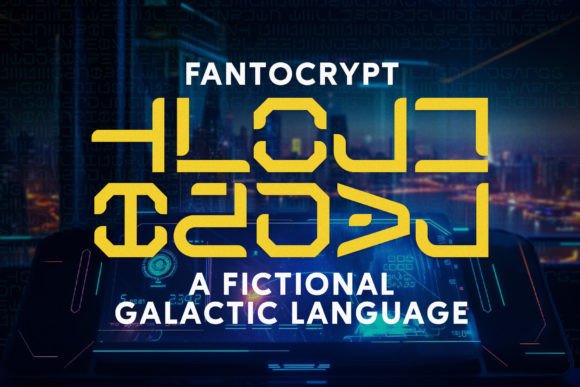 Fantocrypt: A Display Font with Alien Elegance