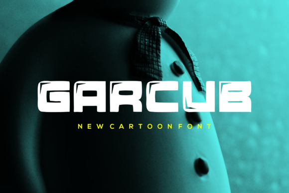 Garcub: A Bold Display Font That Holds Up in Real Campaigns
