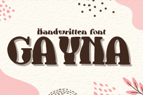 Gayna: A Display Font That Makes Your Marketing Stand Out