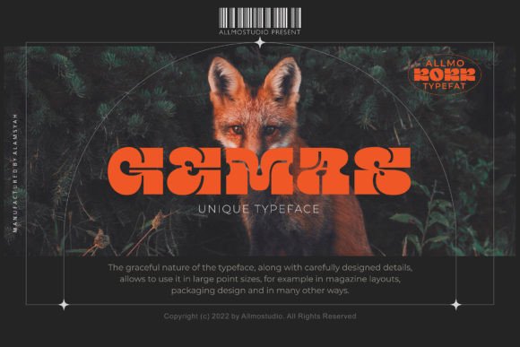 Gemas Typeface: A Friendly, Memorable Display Font for Small Businesses