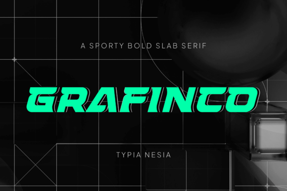 Grafinco: A Bold, Modern Display Typeface for Digital Branding