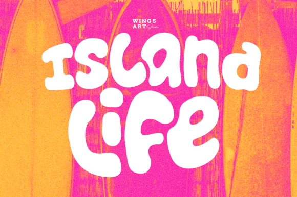 Island Life: A Display Font That Sets the Summer Tone