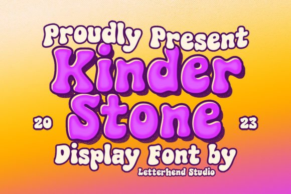 Kinder Stone: A Whimsical Display Font That Feels Like a Trusted Creative Partner