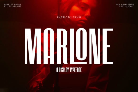 Marlone: A Retro Display Font That Elevates Digital Branding