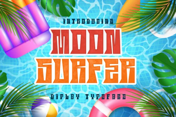 Moon Surfer: A Playful Display Font That Stands Out in Fast-Scrolling Feeds