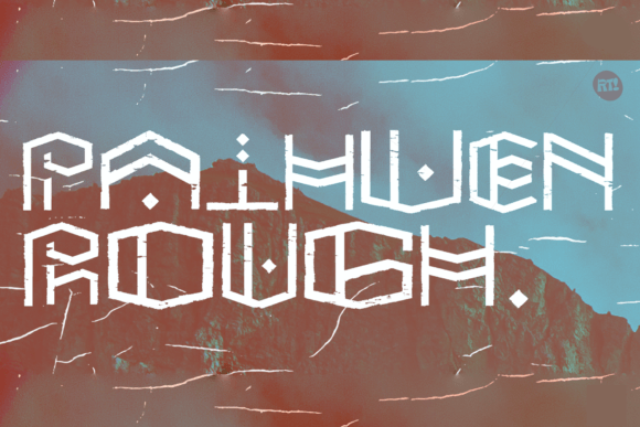 Paihuen Rough: A Rustic Display Font That Feels Handmade