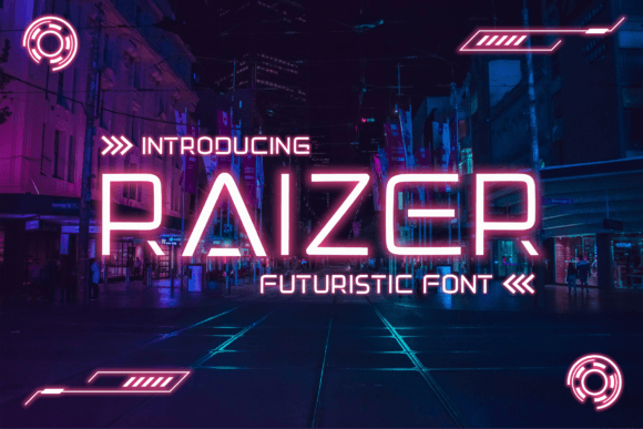 Raizer Font: Sharp, Modern Display Type for Crafters & Sellers