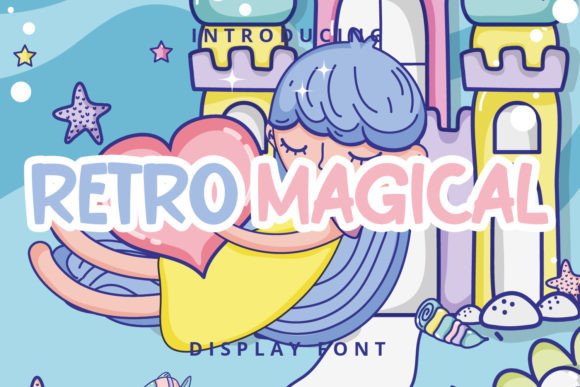 Retro Magical: A Playful Display Font for Handmade Charm