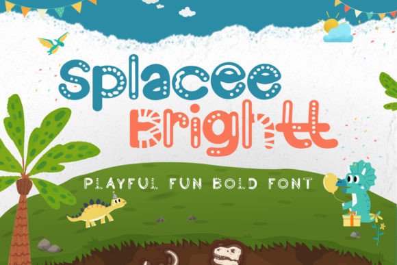 Splacee Brightt: A Playful Display Font That Makes Your Brand Feel Human