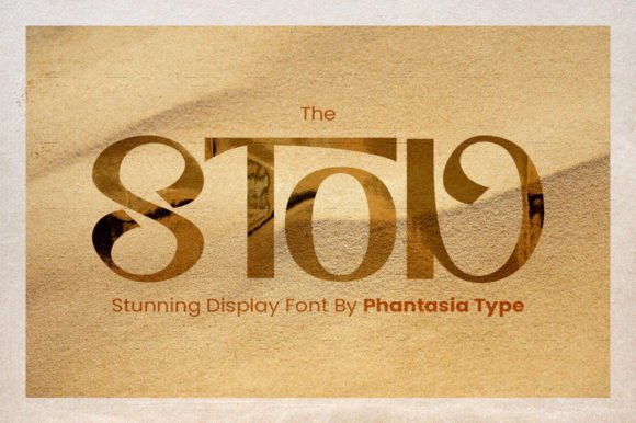 The Ston: A Display Font That Makes Magic Legible