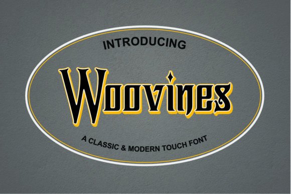 Woovines: A Display Font That Bridges Classic Elegance and Modern Clarity