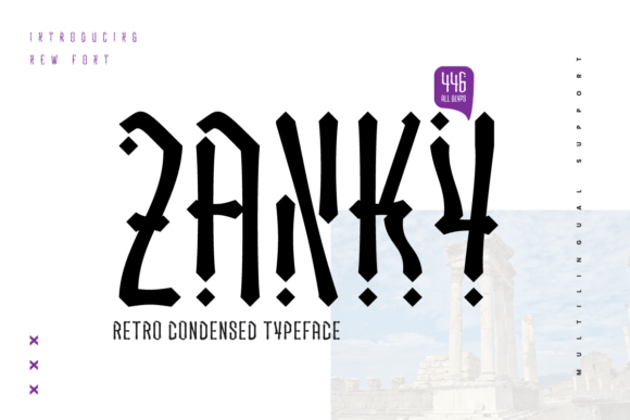Zanky: A Playful Display Font That Pops on the Web