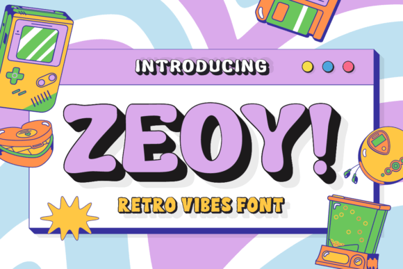 Zeoy: A Friendly Display Font for Editorial Design